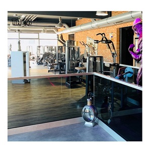 Lan Can Lan Can Bằng Kính Hình Chữ U Theo Yêu Cầu TAKA Đế Nhôm Hình Chữ U - Product Image 3