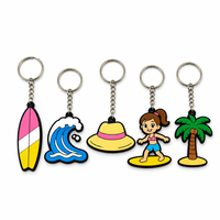 Porte-clés en PVC souple avec logo personnalisé, porte-clés en caoutchouc 2D, porte-clés personnalisé, porte-clés promotionnel, prix d'usine en gros