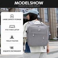 Sac de voyage d'affaires grande capacité QET1160 avec logo personnalisé pour hommes et femmes, sac à dos pour ordinateur portable, sac à dos pour étudiants