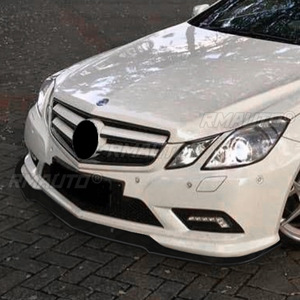 ชุดแต่งรอบคันสำหรับ Mercedes Benz E-Class Coupe C207 AMG Line ปี 2009-2012 ชุดแต่งกันชนหน้า สปลิตเตอร์ลิป สปอยเลอร์กันชนหน้า อุปกรณ์ตกแต่งรถยนต์ - Product Image 5