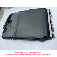 Ensemble de remplacement OEM pour toit ouvrant BMW X3 G01 : rail coulissant, moteur, pare-soleil, vitre, support de câble, ensemble de toit ouvrant pare-brise