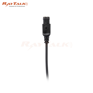 Đầy đủ-mặt xe máy Mũ bảo hiểm tai nghe Kit với Velcro ngón tay PTT RHEL-0943 cho Walkie-Talkie - Product Image 2