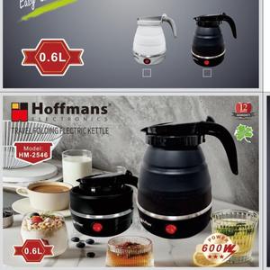 กาต้มน้ำพับได้ Hoffmans HM-2546 ขนาด 0.6 ลิตร พร้อมปลั๊ก EU วัสดุซิลิโคนเกรดอาหาร สำหรับเดินทางในตลาดแอฟริกา ใช้งานสะดวก - Product Image 6