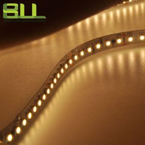 2700K暖白色柔性发光二极管条<span class=keywords><strong>3528</strong></span> 120LED 24v 8毫米宽度印刷电路板，用于智能发光二极管条装饰