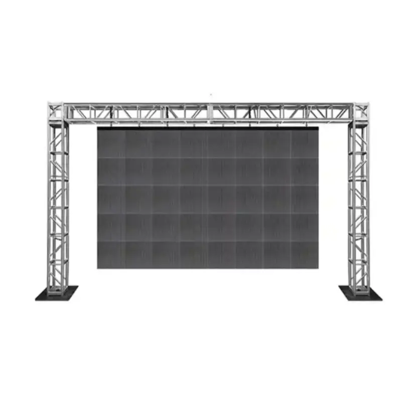 Aluminum Alloy Stage Truss System Design Lighting Flat Trusses Music Festival Stand Outdoor Indoor Bolt Spigot Truss