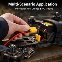 Connecteur haute performance XT60 XT90, gaine en silicone PBT IP66, conducteur en cuivre étamé à 2 fils, 600V, pour UAV, FPV, course de drones, moto