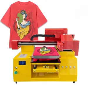 Fninkjet Hot Selling Digital Textile Printing Machine Direct to T Shirt Printer with Epson XP600 Double Print Head