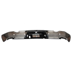 Parachoques Trasero Cromado para <span class=keywords><strong>Dodge</strong></span> Ram 1500 2009-2018, Modelo de Escape Doble, Kit de Parachoques Trasero con Orificio para Sensor (Compatible con: Ram 1500 2009) - Product Image 3
