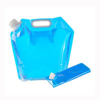 Sac à eau en nylon transparent de 2,5 L avec bec verseur et buse d'aspiration – Vente chaude directe usine pour la vente en gros