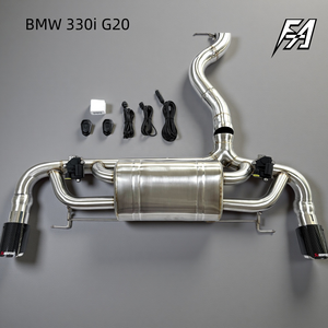 Sistema <span class=keywords><strong>di</strong></span> <span class=keywords><strong>Scarico</strong></span> Compatibile con BMW 330i 340i M330i 240i G20, Tubo <span class=keywords><strong>di</strong></span> <span class=keywords><strong>Scarico</strong></span> ad Alte Prestazioni con Valvola <span class=keywords><strong>di</strong></span> Controllo Elettronico e Terminale - Product Image 6