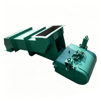 Système de contrôle intégré pour alimentateur vibrant électromagnétique, moteur vertical triphasé pour une distribution précise des matériaux