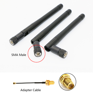 Внешняя GSM Wi-Fi антенна 2,4 ГГц с SMA разъемом штекер маленький складной GA14 - Product Image 6