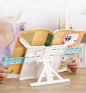 New đa chức năng ráp có thể điều chỉnh cuốn sách đứng chủ Rack trang clip cho đọc sách bàn xách tay sách giáo khoa - Product Image 4