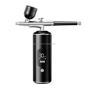 Pistolet à air comprimé multifonctionnel avec écran LCD sans fil pour tatouages, maquillage des sourcils, nail art, coloration de gâteaux - Product Image 3