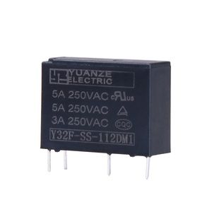 Yuanze <span class=keywords><strong>Relay</strong></span> Daya Y32f, <span class=keywords><strong>Relay</strong></span> Daya Hf32 Dc12v 5a 10a 16a 12vdc <span class=keywords><strong>12V</strong></span> 24V 8a 4 Pin Y32f Y32fss105hm