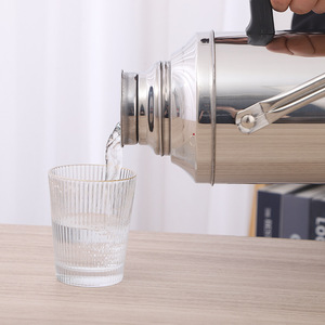 Classic Stainless Steel Vacuum <strong>Flask</strong> <strong>Large</strong> Portable Insulated Water Jug Double Wall Glass Liner Performance Thermal Hot Drink - Product Image 3