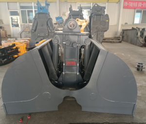 Mannick Excavadora Barco Grúa Piezas de maquinaria <span class=keywords><strong>Clamshell</strong></span> Dredger <span class=keywords><strong>Grab</strong></span> Shell Grapple - Product Image 3