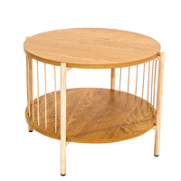 Table basse multifonctionnelle moderne extensible et pliable, design panneau, en bois de bouleau et fer, convertible pour salon et maison
