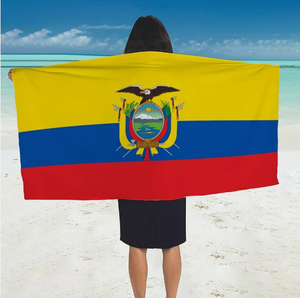 2025 gran oferta productos de verano Bandera de Brasil fútbol deportes Fitness gimnasio toalla piscina Toalla de playa - Product Image 2