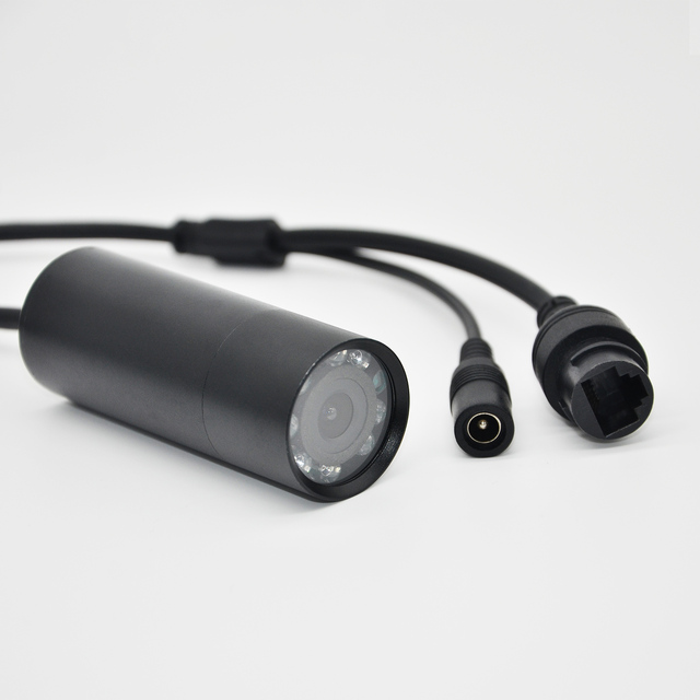 5 Megapixel HD Mini IP Camera with Day and Night Vision Network Small Bullet Camera with Bracket