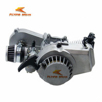 Moteur à essence 49cc 50cc 2 temps pour Mini pit dirt bike moteur bon marché style B atv 49cc moteur pour motos de poche