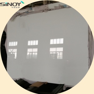 RAL 9010 Solid Structure 2mm-6mm Thick Back Painted Soft White Glass for Home and Commercial Interior Applications - Product Image 2