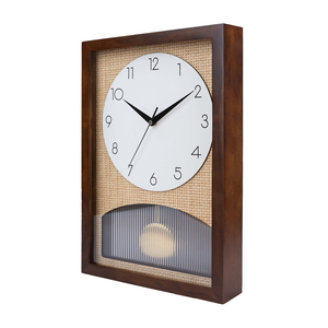 <span class=keywords><strong>Rotin</strong></span> Horloge Visage Conception Bureau À Domicile Hôtel Table Décoration De Bureau <span class=keywords><strong>Pendule</strong></span> Horloge - Product Image 2