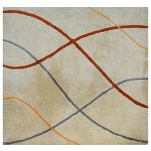 Alfombra Dreamliner Art con diseño cuadrado antideslizante y patrón liso, alfombra Dreamliner Art para decoración del suelo, alfombra premium - Product Image 1