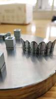 Printer 3D Gigi Dmls Dental, Peralatan Laser Pencetakan 3D Titanium Parsial GLB120M