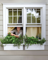 Ventanas de estilo europeo personalizadas CBMmart, ventana abatible de una sola hoja, diseño de rejillas herméticas, ventana abatible con manivela y vidrio insertado
