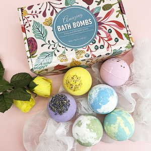 Bombes de bain colorées biologiques à marque privée pour femmes - Vente chaude - Product Image 4