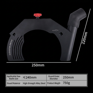 Cubierta Recolectora de Polvo para Amoladora Angular sin Escobillas Creation One, 230mm, 115/125/230mm, Plástico de Uso General para Pulido y Desbaste - Product Image 3