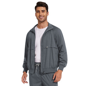 52002 forro de malla con cremallera traje quirúrgico de invierno ropa blanca hombre toda la ropa hombres ropa logo hombres Scrubs UniformsMedical chaqueta - Product Image 2