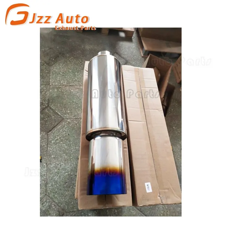 JZZ High quality universal muffler universal exhaust muffler for car