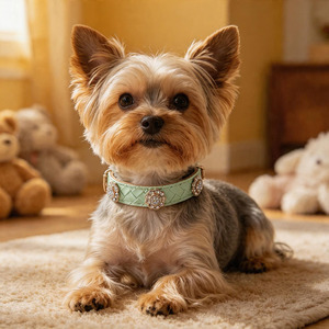 Collier tressé pour chien d'inspiration équestre - Bijou scintillant en cristal pour chiens <span class=keywords><strong>de</strong></span> ferme et marques <span class=keywords><strong>haut</strong></span> <span class=keywords><strong>de</strong></span> <span class=keywords><strong>gamme</strong></span> <span class=keywords><strong>de</strong></span> style équin - Product Image 3