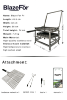 Machine à griller rotative, support de barbecue rotatif, support de barbecue à retourner