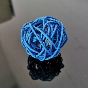 Giocattoli per Uccelli alla Moda con Palline Colorate in Corda, Giocattoli Morbidi in Legno Colorato per la Casa, Palline Intrecciate per Uccelli, Giocattoli Personalizzabili - Product Image 2