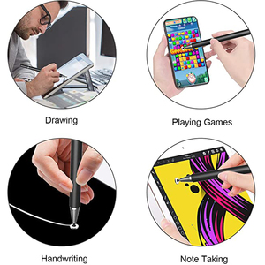 Punta de disco Metal Aluminio Universal Tablet Stylus Pen para Apple iPad Android Lápiz de pantalla táctil capacitiva - Product Image 4