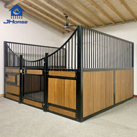 Panneaux latéraux préfabriqués portatifs de stalle de cheval d'écuries à vendre Systèmes de stalle faciles à installer pour des granges de cheval