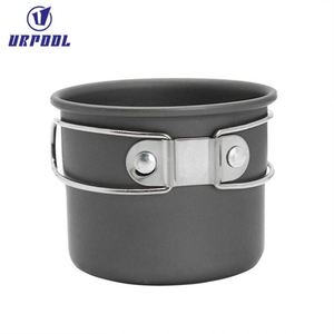 <span class=keywords><strong>Taza</strong></span> de Café Plegable de Aleación de Aluminio de 1 Litro con Asa, Ideal para Eventos al Aire Libre, Picnic, Fiestas, Escalada, Té y Camping - Product Image 3