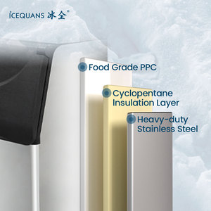 Máquina para hacer hielo, gran oferta comercial, máquina para hacer hielo en cubos de 400kg con refrigeración por aire/agua de China - Product Image 5