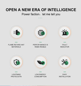 مقياس فولتية LED من TOMZN مقاس 22 مم، 60-500 فولت، مؤشر ضوئي أحمر - Product Image 5