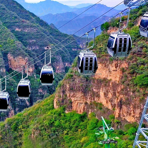 Téléphériques de montagne pour parc d'attractions Dirigeable Cabine de levage à corde Terrain de jeu Forêt Téléphérique Équipement de mise à la terre - Product Image 6