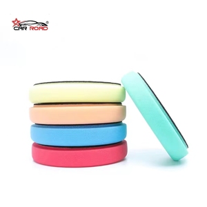 CARROAD Tampon de polissage en mousse rotatif plat vert de 6 pouces, tampon de polissage durable en mousse actionnée, éponge de polissage pour polisseuse de voiture - Product Image 3