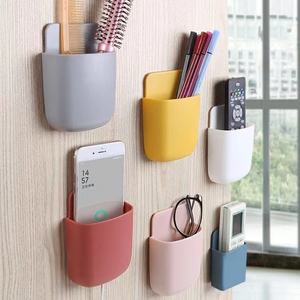 Remote Control Storage Box Living Room Wall Hanging Wall Bedside Mobile Phone Small Box Bathroom Wall Hanging Rack - Product Image 3