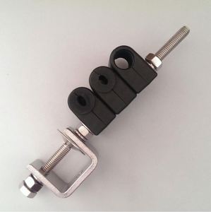 Pince de suspension pour câble OPGW de qualité supérieure / Pince de câble électrique en acier inoxydable 6*16-17mm – Meilleure qualité pour suspension de câbles OPGW - Product Image 5