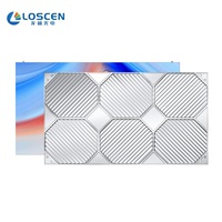 16:9 Écran LED intérieur à petit pixel Écran LED 4K 8K 600x337.5mm Armoire en aluminium moulé sous pression Service avant P1.25