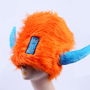 Halloween Unisex Adulto Divertido Disfraz Sombrero <span class=keywords><strong>WKD</strong></span> Carnival Jester Sombrero Con Dos Cuernos - Product Image 1