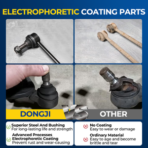 2 pièces Kit de suspension pour <span class=keywords><strong>2001</strong></span>-2003 pour <span class=keywords><strong>BMW</strong></span> <span class=keywords><strong>525i</strong></span> & 528i avant bras de commande inférieur rotule conducteur - Product Image 5