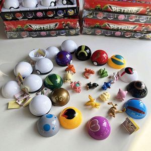 12 Pcs/Set 5cm Pocket Monster Anime Pikachu Action Figure Game <b>Mini</b> Poke Ball with Doll Gashapon Pokemoned Capsule Toys for Kids - Product Image 5
